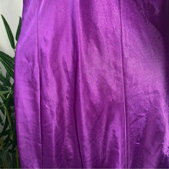 Vintage Victoria’s Secret Maxi Satin Lace Slip Dress Chemise Nightgown - Picture 10 of 11